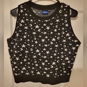 Starry Witch Knit Crop Top - Elhoffer Design